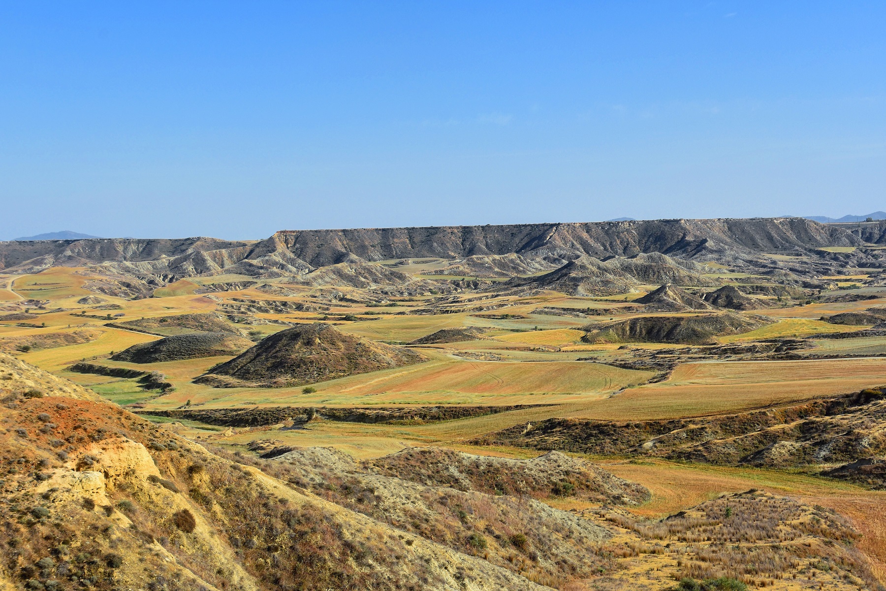 You drive past this surreal landscape