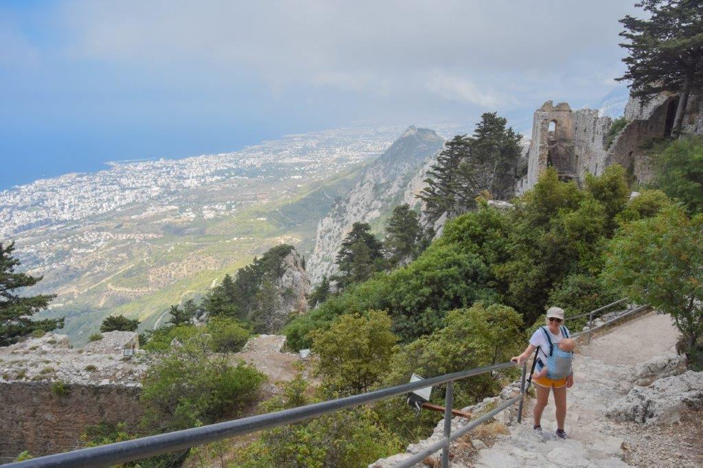 St Hilarion Castle views